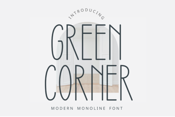 Green Corner Font - Featured Image