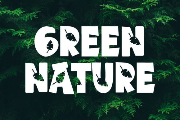 Green Nature Font - Featured Image