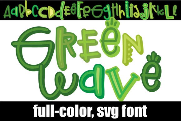 Green Wave Font - Featured Image