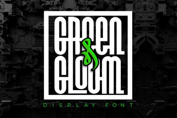 Green and Gloom Font - Featured Image