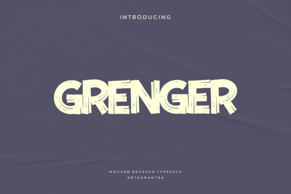 Grenger Font - Featured Image
