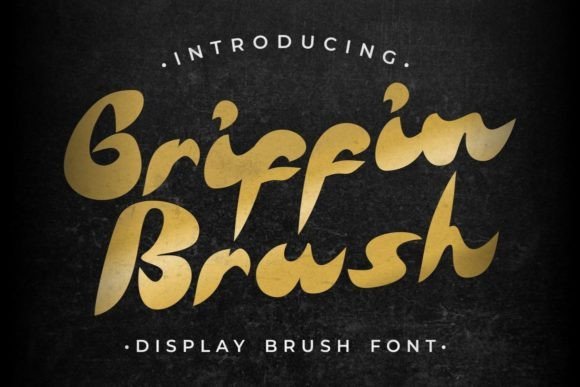 Griffin Brush Font - Featured Image