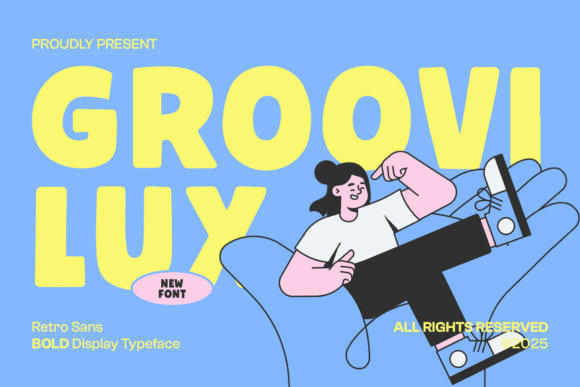 Groovi Luy Font - Featured Image