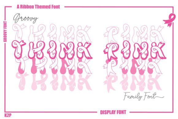 Groovy Think Pink Font - Featured Image