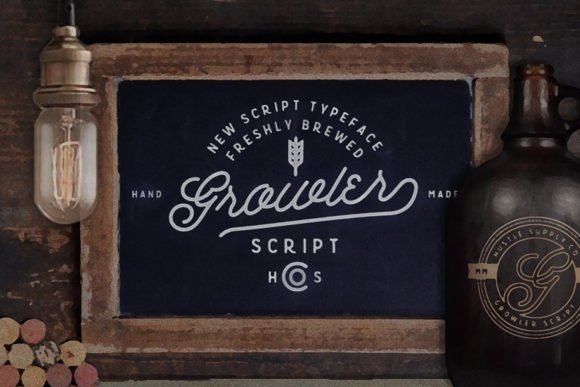 Growler Script Font - Featured Image
