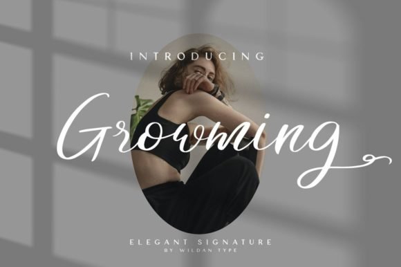 Growming Font - Featured Image