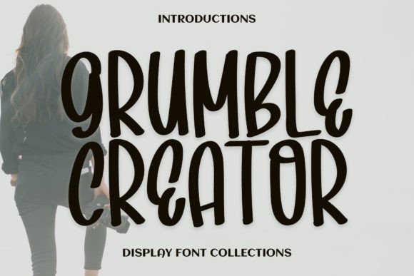 Grumble Creator Font - Featured Image