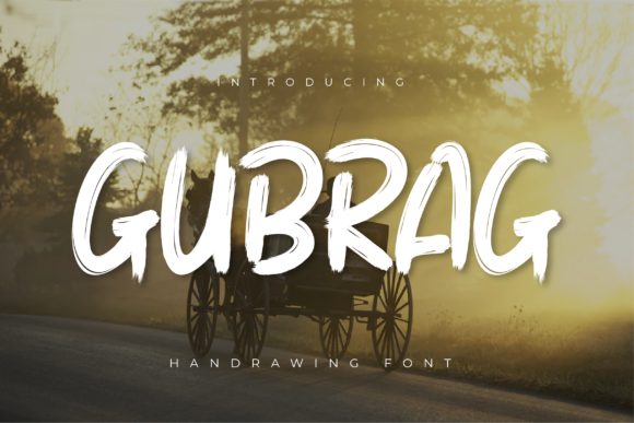 Gubrag Font - Featured Image