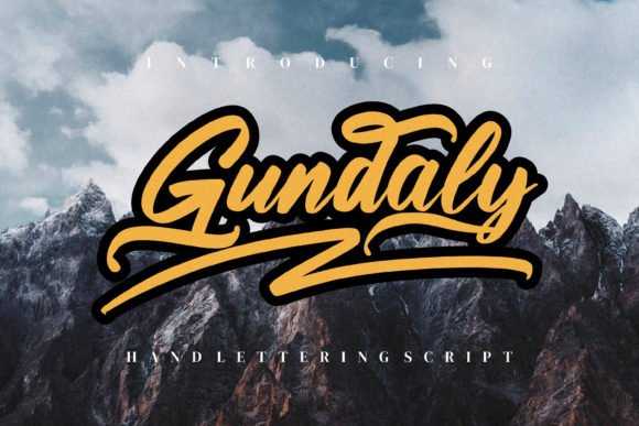 Gundaly Font - Featured Image