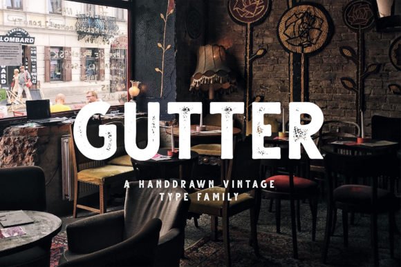 Gutter Font - Featured Image