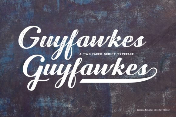 Guyfawkes Font - Featured Image