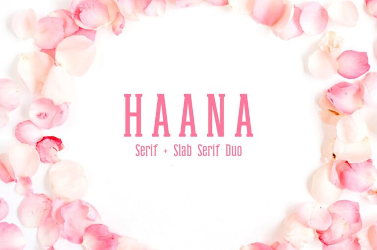 Haana Duo Font - Featured Image