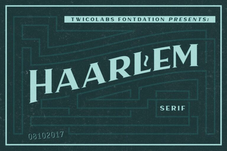 Haarlem Serif Font - Featured Image