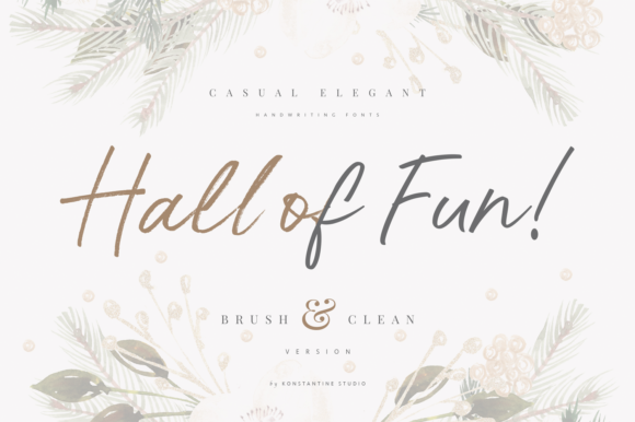 Hall of Fun Font - Featured Image