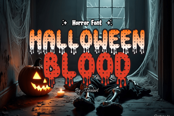 Halloween Blood Font - Featured Image