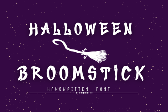 Halloween Broomstick Font - Featured Image