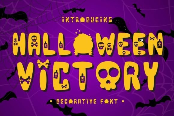 Halloween Victory Font - Featured Image