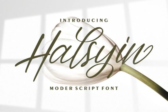 Halsyin Font - Featured Image