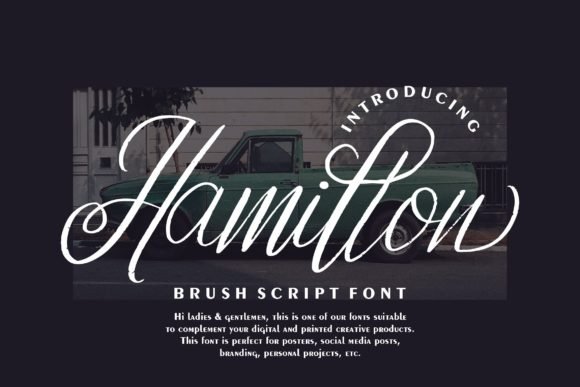 Hamillon Font - Featured Image