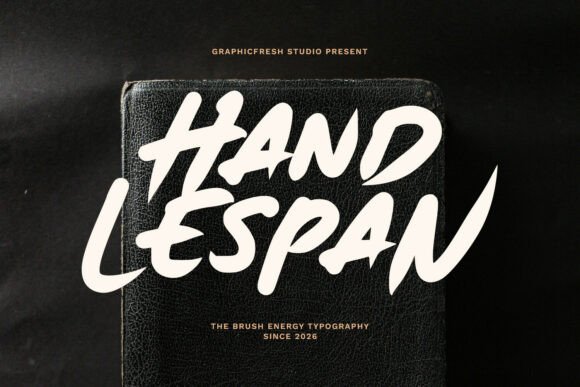 Hand Lespan Font - Featured Image