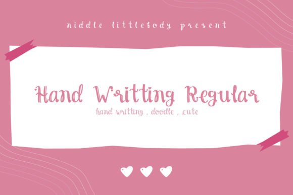 Hand Writting Font - Featured Image