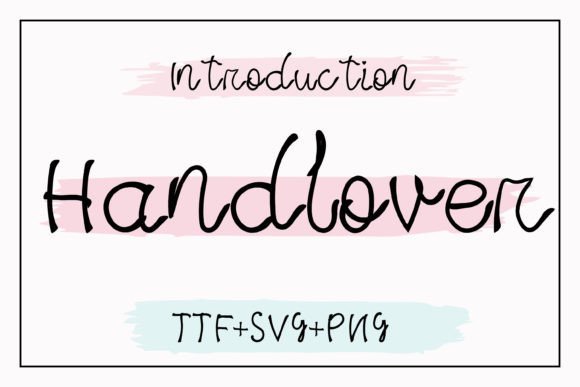 Handlover Font - Featured Image