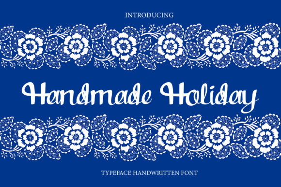 Handmade Holiday Font - Featured Image