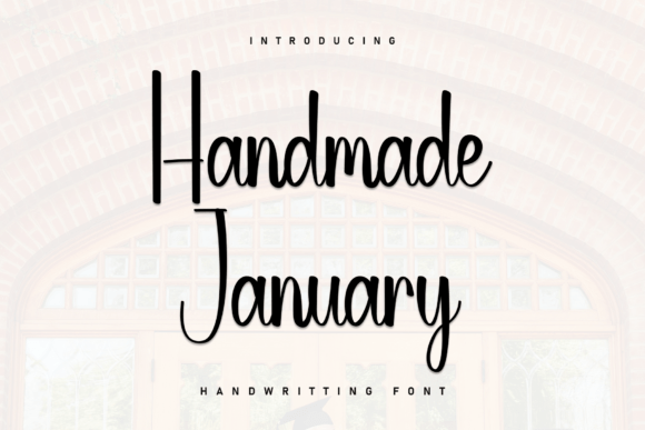 Handmade January Font - Featured Image
