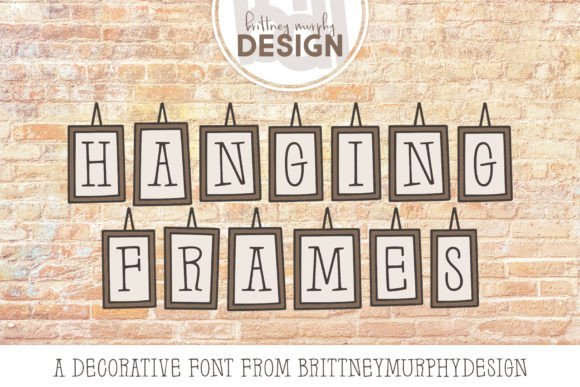 Hanging Frames Font - Featured Image