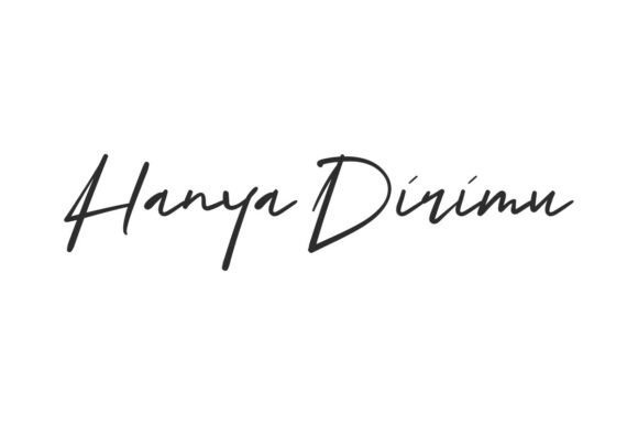 Hanya Dirimu Font - Featured Image