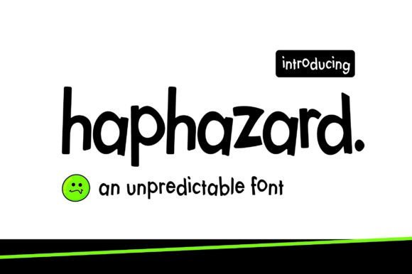 Haphazard Font - Featured Image