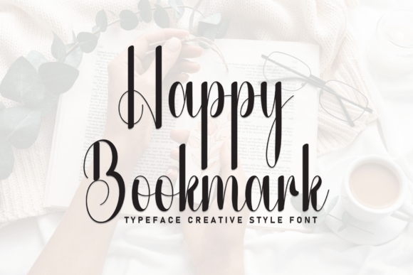 Happy Bookmark Font - Featured Image