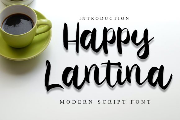 Happy Lantina Font - Featured Image