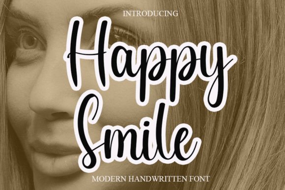 Happy Smile Font - Featured Image