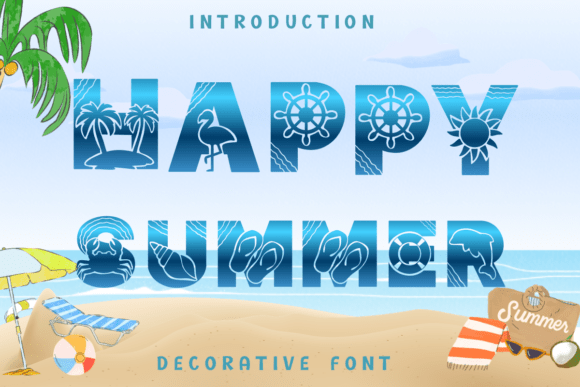 Happy Summer Font - Featured Image