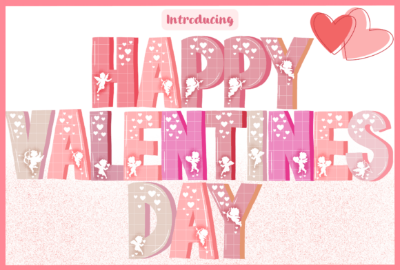 Happy Valentines Day Font - Featured Image