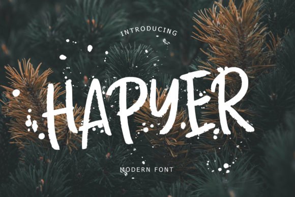 Hapyer Font - Featured Image