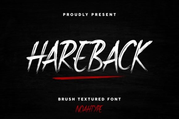 Hareback Font - Featured Image