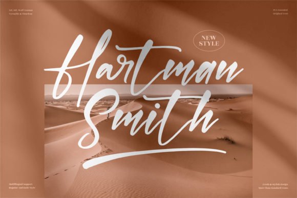 Hartman Smith Font - Featured Image