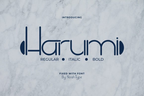 Harumi Font - Featured Image