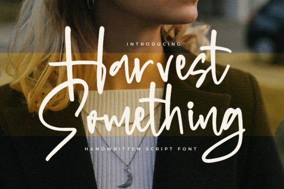 Harvest Something Font - Featured Image