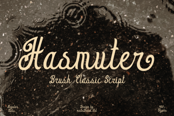 Hasmuter Font - Featured Image