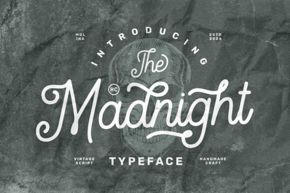 Hc Madnight Font - Featured Image