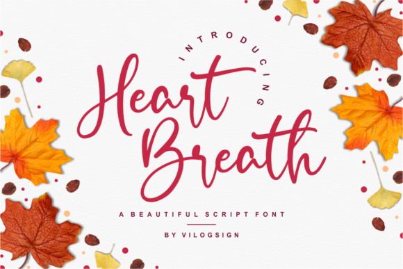 Heart Breath Font - Featured Image