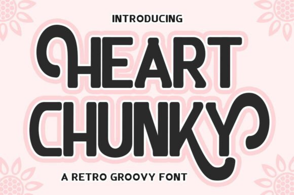 Heart Chunky Font - Featured Image