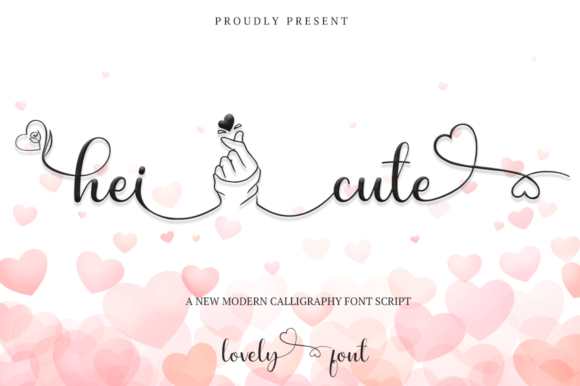 Hei Cute Font - Featured Image