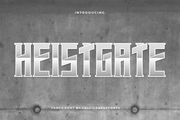 Heistgate Font - Featured Image