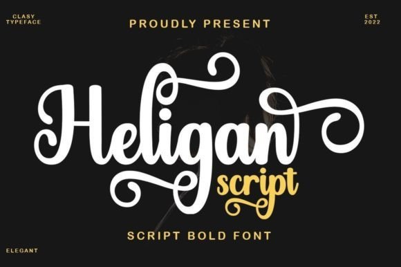 Heligan Script Font - Featured Image