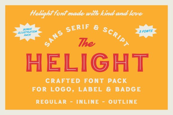 Helight Font - Featured Image