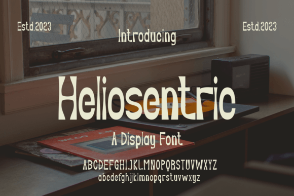 Heliosentric Font - Featured Image